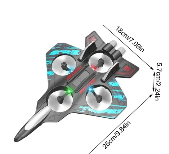 Quadricoptère avec lumière